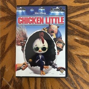 Disney Chicken Little DVD with Red and Blue Cover